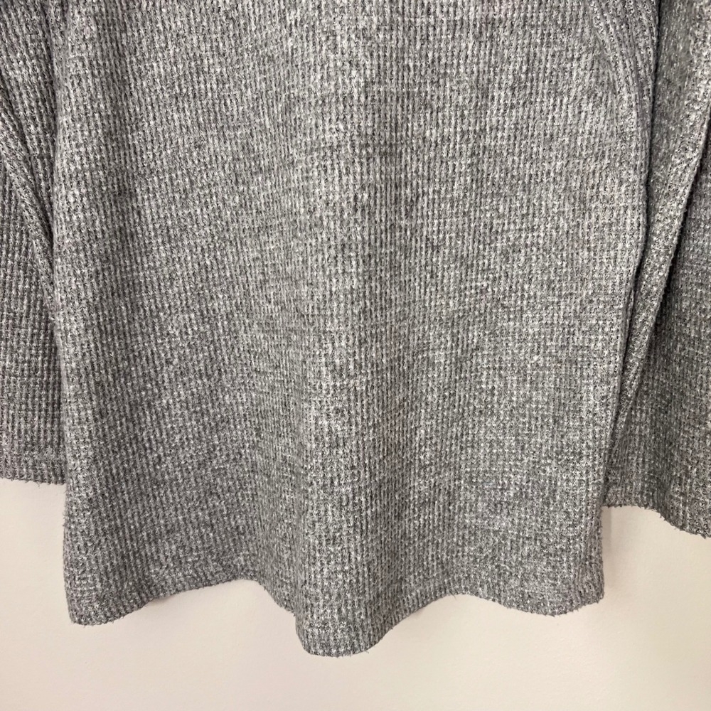North River Cozy Thermal Cowl Neck Waffle Knit Tunic (M) Winter Long Sleeve - Picture 13 of 14